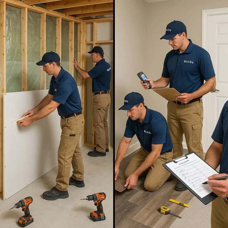 Repairs and Reconstruction process in Hanover, IN