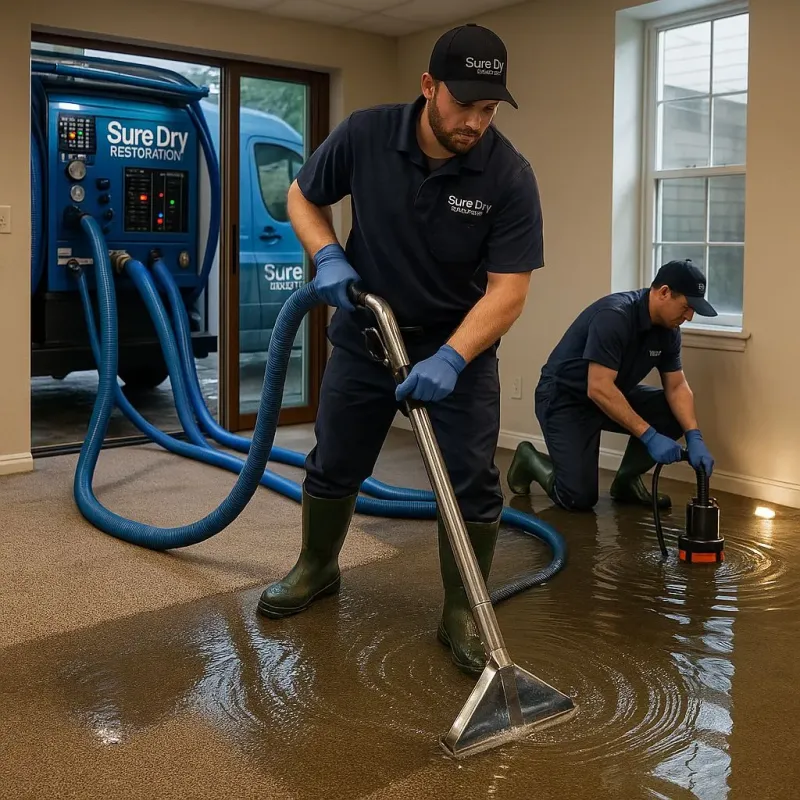 Water Extraction and Removal process in Hanover, IN